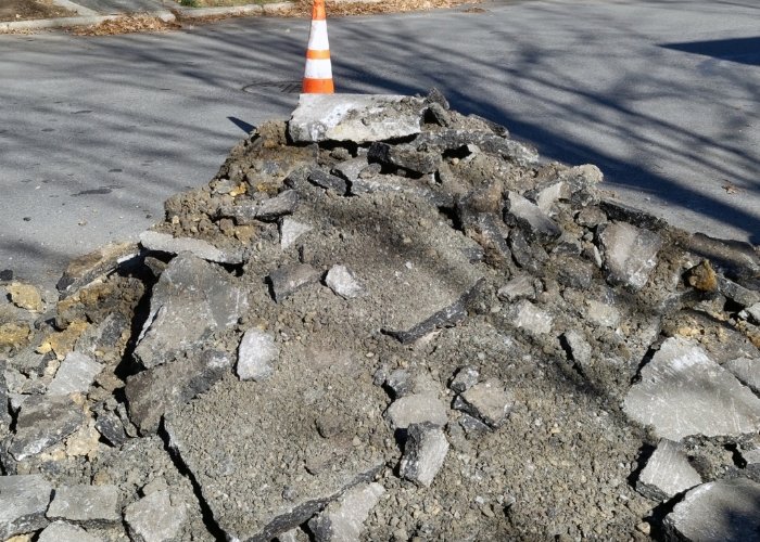 concrete asphalt Debris Removal Palo Alto